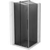 Mexen Velar Schiebeduschkabine 110 x 110 cm, Graphit, Gun Metal - 871-110-110-41-95
