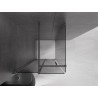 Mexen Velar Schiebeduschkabine 110 x 110 cm, Graphit, Gun Metal - 871-110-110-41-95
