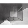 Mexen Velar Schiebeduschkabine 120 x 100 cm, graphit, gebürsteter Nickel - 871-120-100-41-97