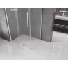 Mexen Velar Duschkabine Schiebetüren 120 x 75 cm, matt, weiß - 871-120-075-31-20