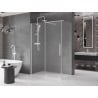 Mexen Velar Duschkabine mit Schiebetür 160 x 90 cm, satiniert, weiß - 871-160-090-31-20