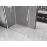 Mexen Velar Duschkabine Schiebetür 160 x 80 cm, matt, weiß - 871-160-080-31-20
