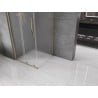 Mexen Velar Schiebedusche 90 x 90 cm, matt, gold - 871-090-090-31-50