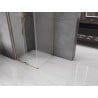 Mexen Velar Duschkabine schiebbar 120 x 120 cm, matt, gold - 871-120-120-31-50