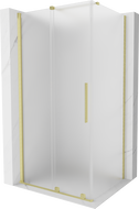 Mexen Velar Schiebedusche 100 x 70 cm, matt, gebürstetes Gold - 871-100-070-31-55