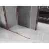 Mexen Velar Duschkabine Schiebetür 130 x 70 cm, matt, Roségold - 871-130-070-31-60