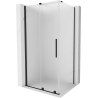 Mexen Velar Schiebedusche 100 x 85 cm, matt, schwarz - 871-100-085-31-70