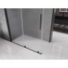 Mexen Velar Duschkabine Schiebetür 150 x 75 cm, matt, schwarz - 871-150-075-31-70