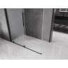 Mexen Velar Duschkabine Schiebetür 150 x 75 cm, matt, schwarz - 871-150-075-31-70