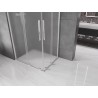 Mexen Velar Duo Schiebeduschkabine 100 x 90 cm, Frostglas, Chrom - 871-100-090-32-01
