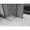 Mexen Velar Duschkabine schiebbar 100 x 100 cm, matt, Gun Metal - 871-100-100-31-95