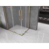 Mexen Velar Duo Schiebeduschkabine 90 x 80 cm, matt, gold - 871-090-080-32-50