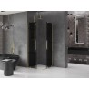 Mexen Velar Duo Duschkabine, Schiebetür, 80 x 80 cm, grafit, gold - 871-080-080-42-50