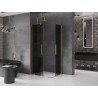Mexen Velar Duo Schiebeduschkabine 100 x 90 cm, Graphit, Gold - 871-100-090-42-50