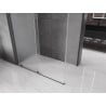 Mexen Velar Duschkabine 140 x 80 cm, matt, gun metal - 871-140-080-31-95