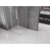 Mexen Velar Schiebeduschkabine 120 x 120 cm, satiniert, gebürstetes Nickel - 871-120-120-31-97