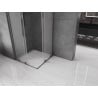 Mexen Velar Duo Schiebedusche 80 x 80 cm, matt, gebürstetes Gun Gray - 871-080-080-32-66