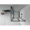 Mexen Rio quadratische Duschkabine 70 x 70 cm, transparent, schwarz - 860-070-070-70-00
