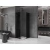 Mexen Velar Duo Schiebeduschkabine 90 x 90 cm, graphit, schwarz - 871-090-090-42-70
