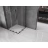 Mexen Velar Duo Schiebeduschkabine 90 x 90 cm, transparent, Gun Metal - 871-090-090-02-95