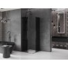Mexen Velar Duo Schiebeduschkabine 80 x 80 cm, Graphit, Gun Metal - 871-080-080-42-95