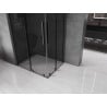 Mexen Velar Duo Schiebeduschkabine 100 x 90 cm, Graphit, Gun Metal - 871-100-090-42-95