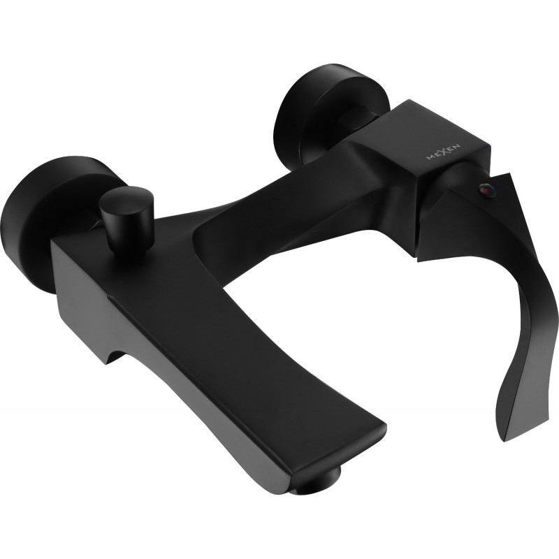Mexen Estrella Badewannenarmatur, schwarz - 72330-70