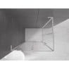Mexen Velar L Duo Duschkabine Schiebetür 100 x 90 cm, transparent, chrom - 871-100-090-02-03-01