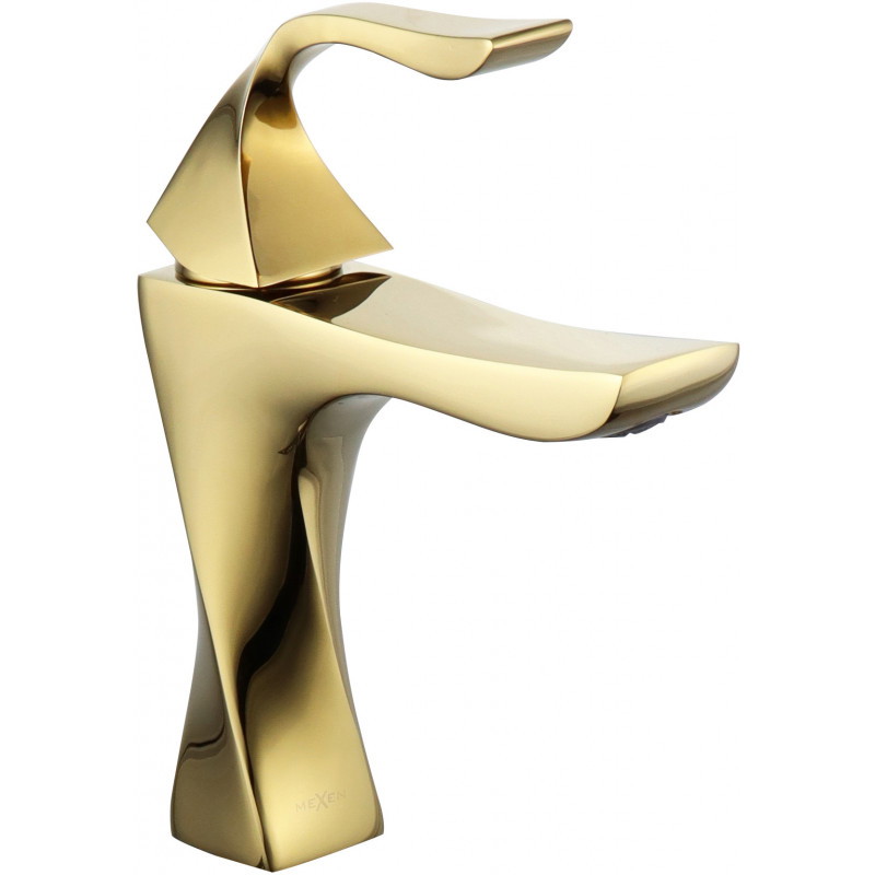 Mexen Estrella DQ02 Badewannen-Set, golden - 72303DQ02-50