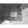 Mexen Velar L Duo Duschkabine zum Schieben 100 x 90 cm, graphit, chrom - 871-100-090-02-43-01