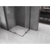 Mexen Velar L Duo Duschkabine zum Schieben 90 x 80 cm, transparent, gun gray gebürstet - 871-090-080-02-03-66