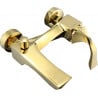 Mexen Estrella R02 Badewannenarmatur mit Duschset, gold - 7233R02-50