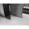 Mexen Velar Duschwand zum Schieben Walk-in 130 x 200 cm, grafit 8 mm, weiß - 871-130-000-43-20