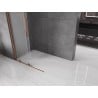 Mexen Velar Schiebedusche Walk-in 120 x 200 cm, mattiert 8 mm, Roségold - 871-120-000-33-60