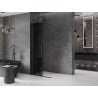 Mexen Velar Duschwand verschiebbar Walk-in 85 x 200 cm, Graphit 8 mm, Schwarz - 871-085-000-43-70