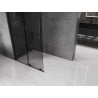 Mexen Velar Duschwand zum Verschieben Walk-in 100 x 200 cm, Graphit 8 mm, Schwarz - 871-100-000-43-70