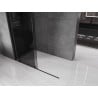 Mexen Velar Duschwand zum Schieben Walk-in 150 x 200 cm, Grafik 8 mm, schwarz - 871-150-000-43-70