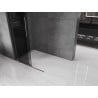 Mexen Velar Duschwand zum Schieben Walk-in 80 x 200 cm, grafit 8 mm, Gunmetal - 871-080-000-43-95