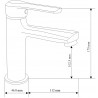 Mexen Sabre R62 Badewannen-Set, weiß - 72103R62-20