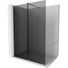 Mexen Velar Duschwand zum Schieben Walk-in 150 x 200 cm, graphit 8 mm, Gun Metal - 871-150-000-43-95