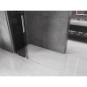 Mexen Velar Duschwand verschiebbar Walk-in 90 x 200 cm, grafit 8 mm, gebürsteter Nickel - 871-090-000-43-97