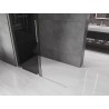 Mexen Velar Walk-In Duschwand, verschiebbar 160 x 200 cm, Graphit 8 mm, gebürsteter Nickel - 871-160-000-43-97
