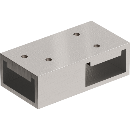 Mexen Uni-T T-Verbinder für Wandhalterungen, gebürstetes Nickel - 800-09-97