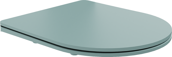 Mexen langsam fallender Slim Sitz, Duroplast, hellgrün matt - 39740048