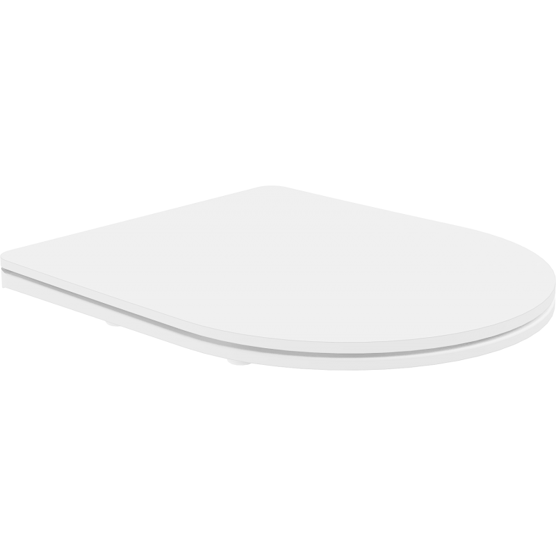 Mexen Slim WC-Sitz, Duroplast, Weiß Matt - 39740001