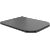 Mexen Madox Toilettensitz Soft-Close Slim, Duroplast, Dunkelgrau Matt - 39154061