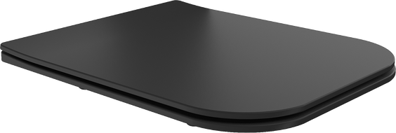 Mexen Madox Softclose Slim Sitz, Duroplast, Schwarz Matt - 39154085