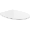 Mexen Egg WC-Sitz, Slim, Duroplast, Weiß Glänzend - 39243000