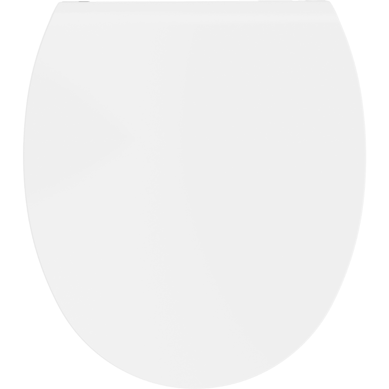 Mexen Egg WC-Sitz, Slim, Duroplast, Weiß Glänzend - 39243000