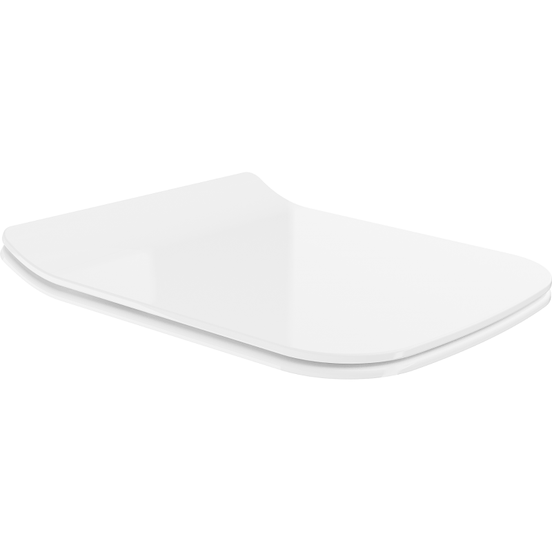 Mexen Slim-Soft-Close-Toilettensitz, Duroplast, weiß glänzend - 39240000
